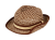 Kapelusz typu trilby 