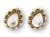 Klipsy damskie  w stylu vintage