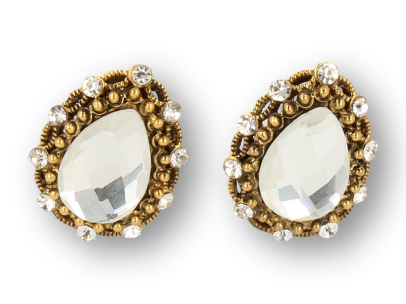 Klipsy damskie  w stylu vintage