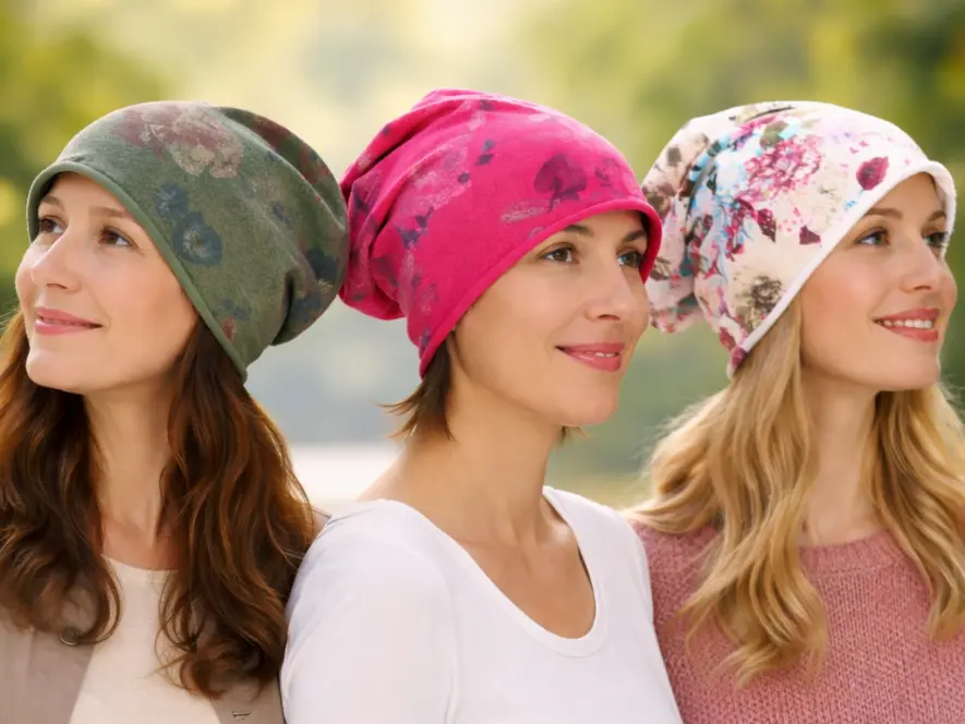 Czapki damskie Beanie na każdą porę roku Pink Box