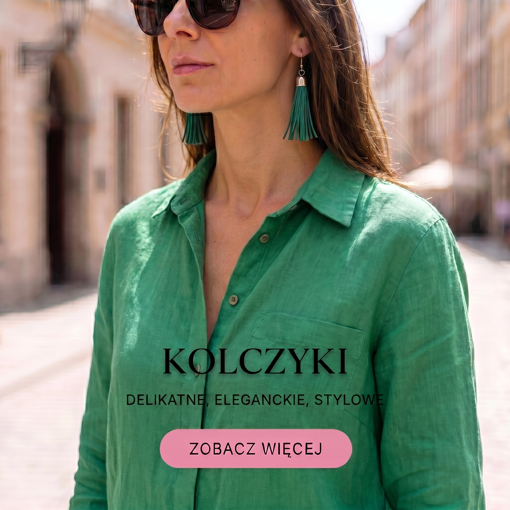 Kolczyki Pink Box