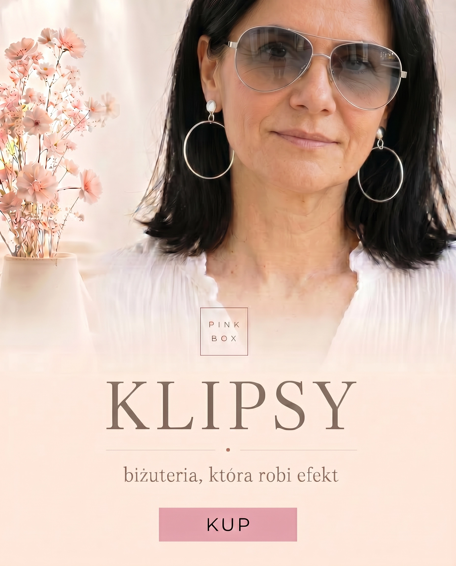 KLIPSY DO USZU PINK BOX®