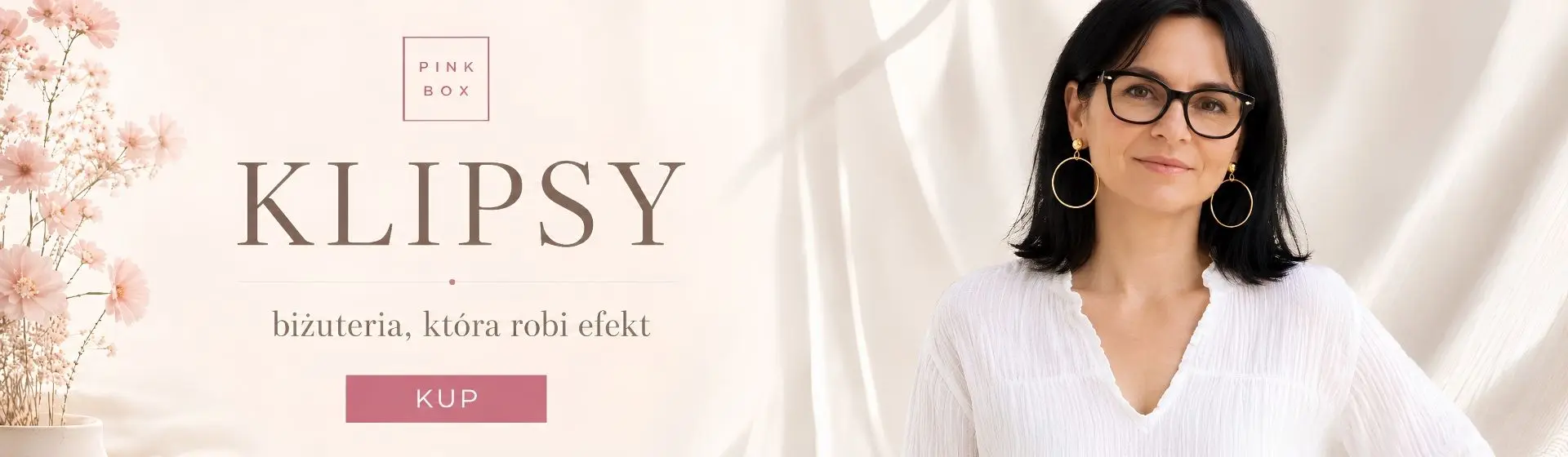 KLIPSY DO USZU PINK BOX®